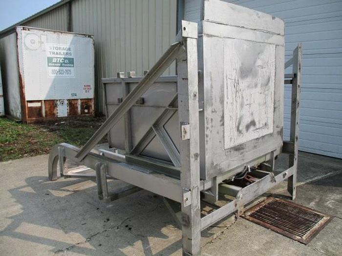 Used Vat Dumper; Two-Stage; 9' Dump Height