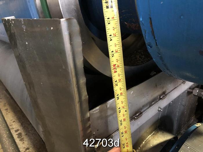 Used 120" Vertical Size Press With Framing #42703