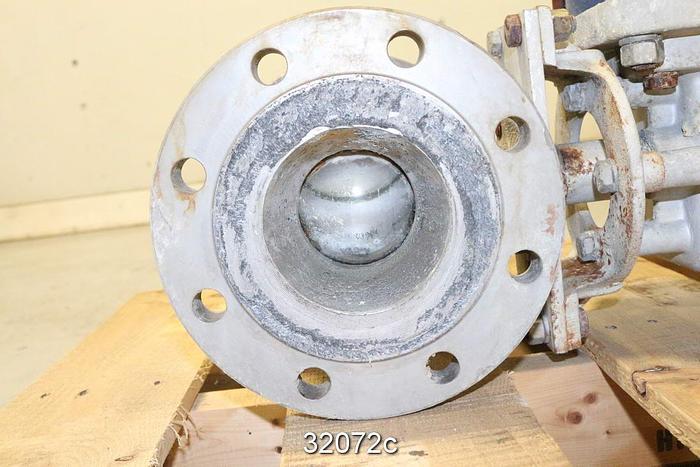 Used Jamesbury 4" Control Ball Valve #32072
