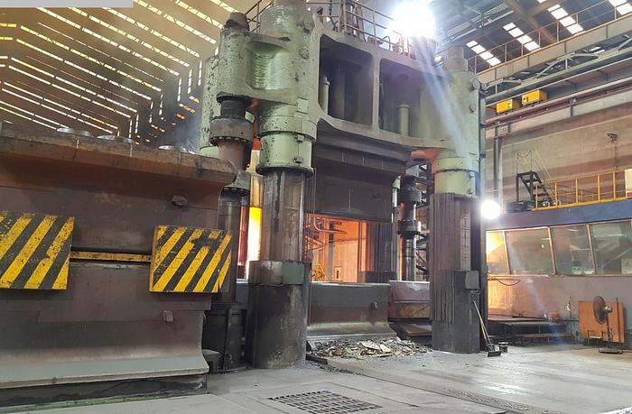 Used Press Forging Open Die Hydraulic SMS - MEER UF4 80-100MN