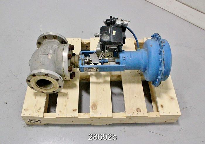 Used Neles Jamesbury G110NGE32EBAA 4" Control Valve #28692