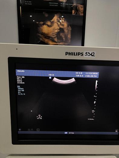 Gebraucht Philips HD15 Ultraschallgerät mit 3 Sonden und Drucker