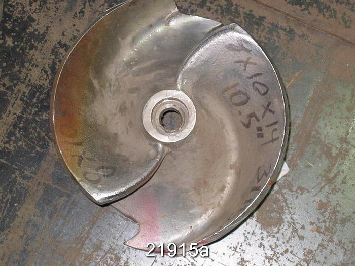 Used Goulds 3175 Impeller, 11.5", 2-Vane (For 8x10x14 Pump) #21915