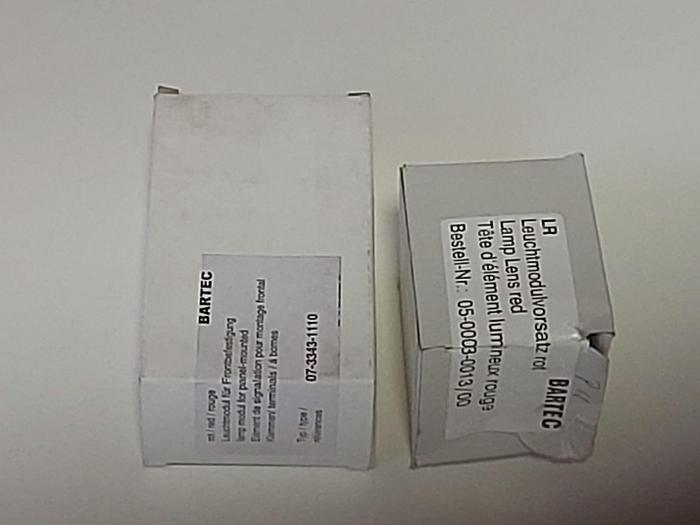 Ex Leuchtmodul + Vorsatz, Rot, 07-3343-1110 + 05-0003-0013, Bartec neu