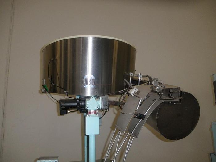 Used Sorter, Cap, Unscrambler, Omega, Mdl 3D-JH, Elevator, #C741909