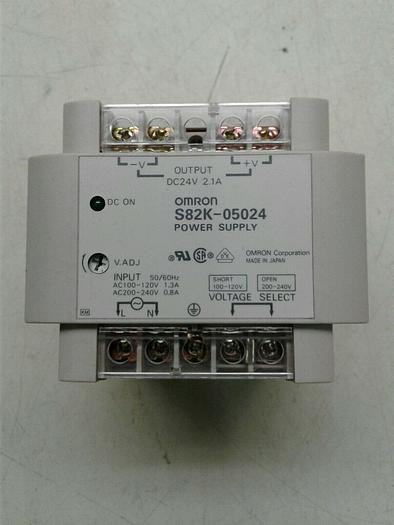 Used OMRON S82K-05024 POWER SUPPLY