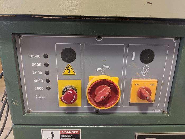 Used Bridgewood BW-512MS Sliding Table Shaper