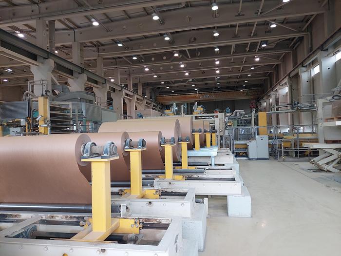 Gebraucht Roll packing line - LAMB