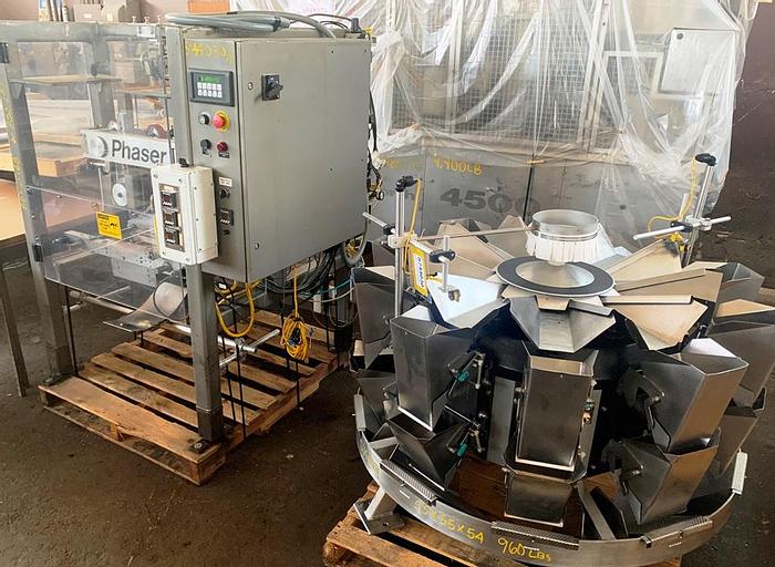 Used Filler, Form,Fill&Seal, Sig Pack, Mdl Phaser, 10-Head Combo #S744030