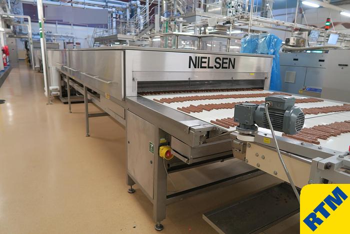 Used Enrobing Line, Cooling Tunnels & Temperers