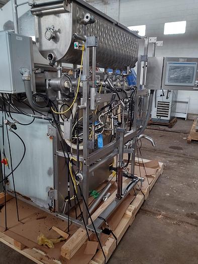 Used REB IVS -6  inline piston filler with 70 oz pistons SS - yojked for gallons