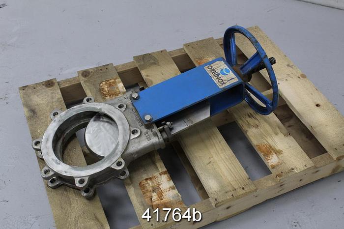 Used Orbinox 8" Hand Operated Knife Gate Valve #41764