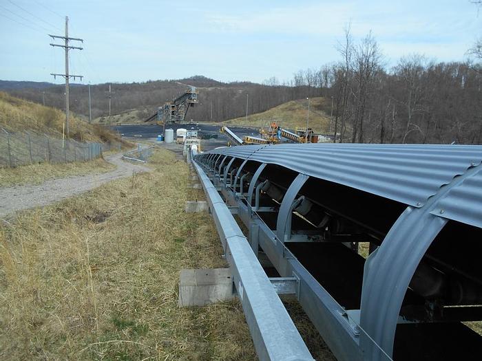 Used Conveyor, Belt, 36" X 1,000', Overland Conveyor, #D742389