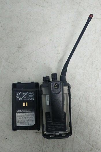Used Vertex Standard VX-354-G7-5 UHF Two-Way Radio w/ Charger & AC Adapter 788026126651