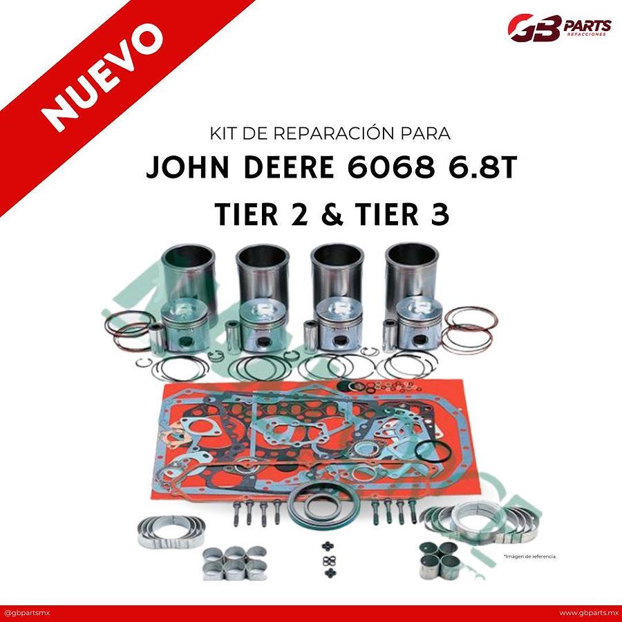 KIT, O/H, 6068T/H, TIER 2 & 3 .20/.20 W OIL PUMP&VALVES