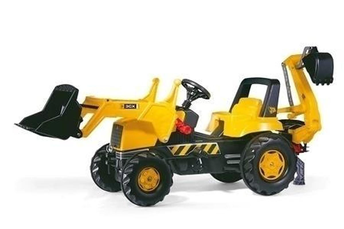 JCB TRAC. W ROLLY JUNIOR LOADER AND EXCAVATOR