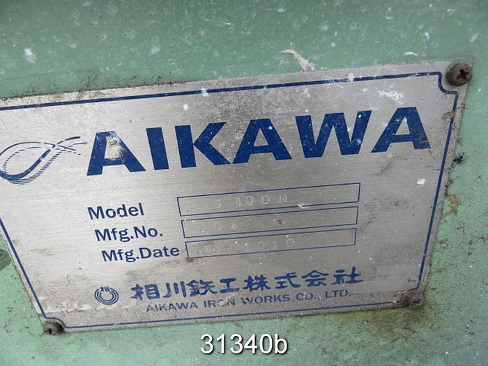Used Aikawa MX3400M Pressure Screen #31340