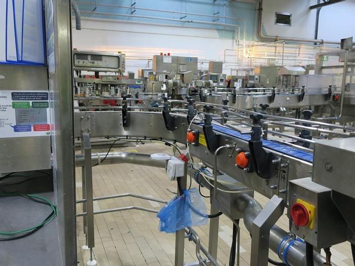 Used Filling Line, Bottles, 32-Head, Filamatic, 180 BPM, #D741080