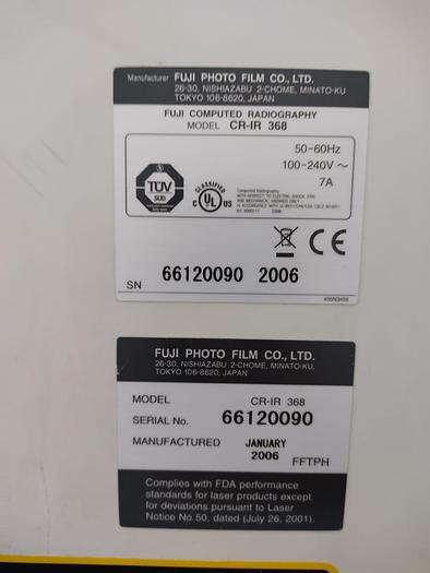 Refurbished 2008 FujiFilm FCR ClearView 1