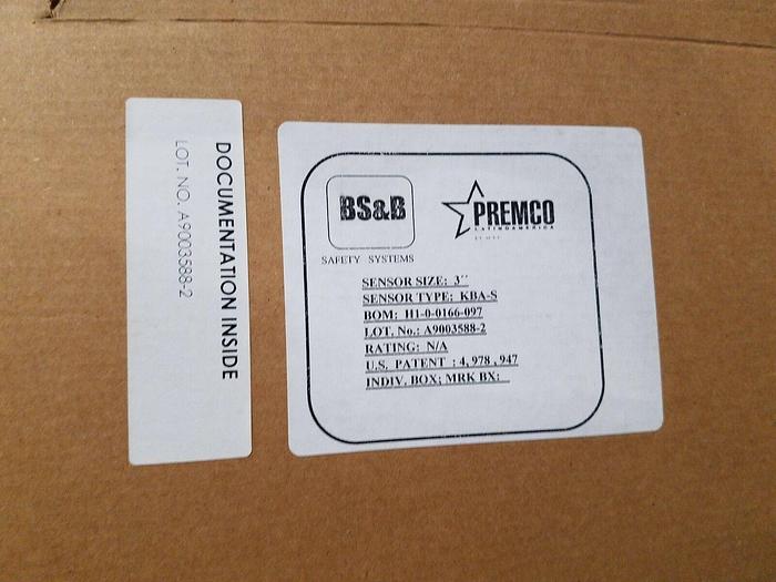 BS&B 3 inch Sensor with 25' Cable EPOM Medical Pharmaceutical