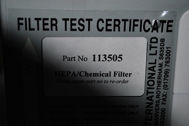 Used Purex iQ2000 fume extraction unit