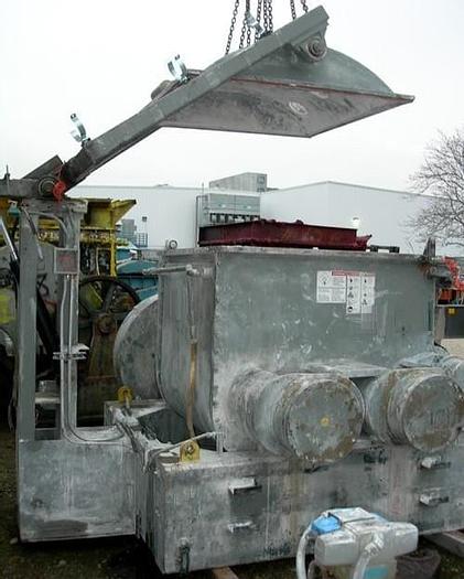 Used 300 GALLON AARON DOUBLE ARM MIXER – C/S – VACUUM – JACKETED