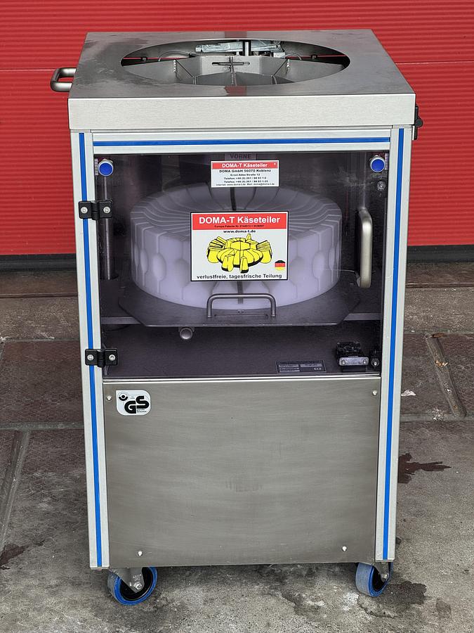 Refurbished DOMA-T KT 3, high performance cheese cutter for complete cheese wheels!