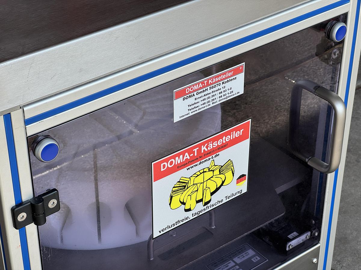 Refurbished DOMA-T KT 3, high performance cheese cutter for complete cheese wheels!