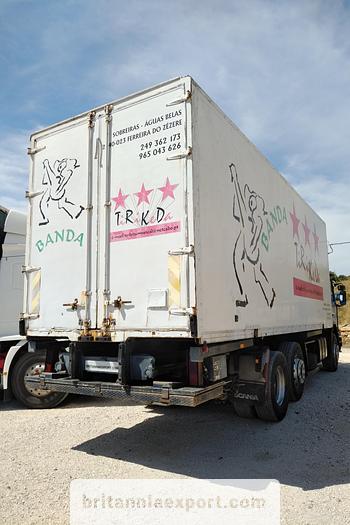 Used 1985 SCANIA P82 H 6X2 24 box lorry