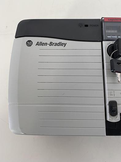 Used Allen-Bradley 1756-L73S, 1756-En2T & 1756-PB72 on 1756-A17 ControlLogix Chassis