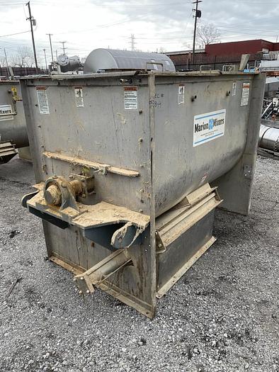 Used 45 CU. FT. MARION PADDLE BLENDER - S/S - 10 HP