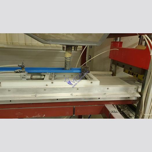 Used Hydraulic press POTVEL with 4 columns