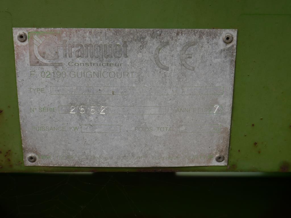 Used Franquet Synchrosem 3m Cultivator