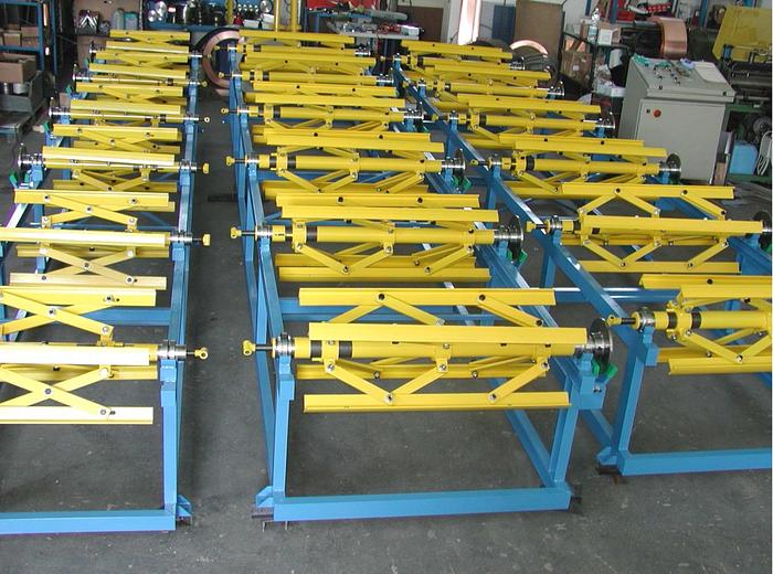 New F&P 1-5ton Undriven Decoilers #3230/.1/.3