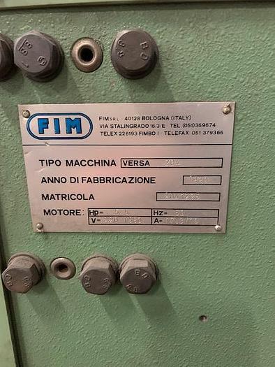 Used CORNER NOTCHER, MANUF FIM, MODEL VERSA 204 - BUILT 1990