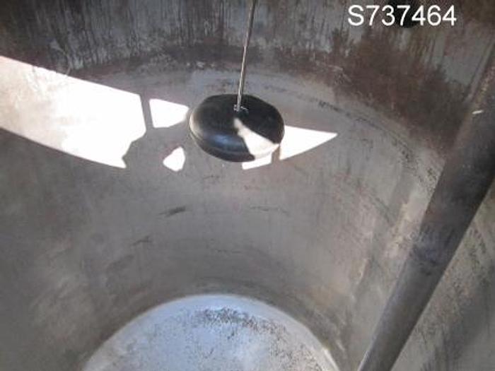 Used Tank, 650 Gallon, S/st, 4' x 87", No Nameplate #S737464
