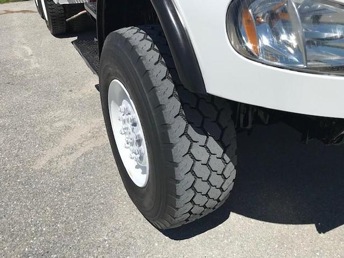 Used 2007 Freightliner M2-106 6X6 12ft Flatbed Winch Truck - C87324