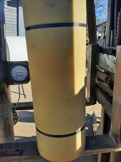 Used Filter, Cartridge, 304 S/st, Rush, 11" x 41", 230 PSI, #S744390