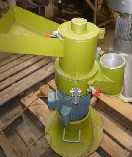 Used Mill, Hammer, Grinder, S/st, 7" Dia, 1/2 HP #S743820