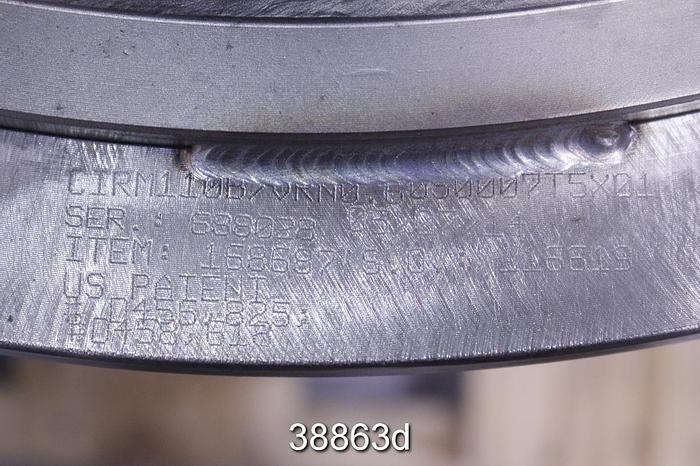 Unused Impco Ingersoll Rand M110B Pressure Screen Basket, .024" Slots #38863