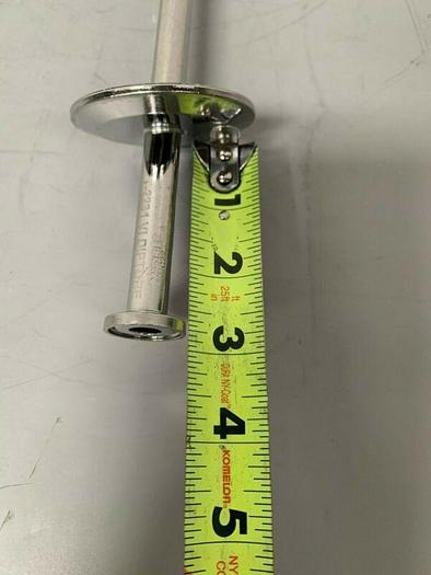 Used Stainless Steel 26" x 1/2" Siphon Tube w/ 1" Sanitary Fitting