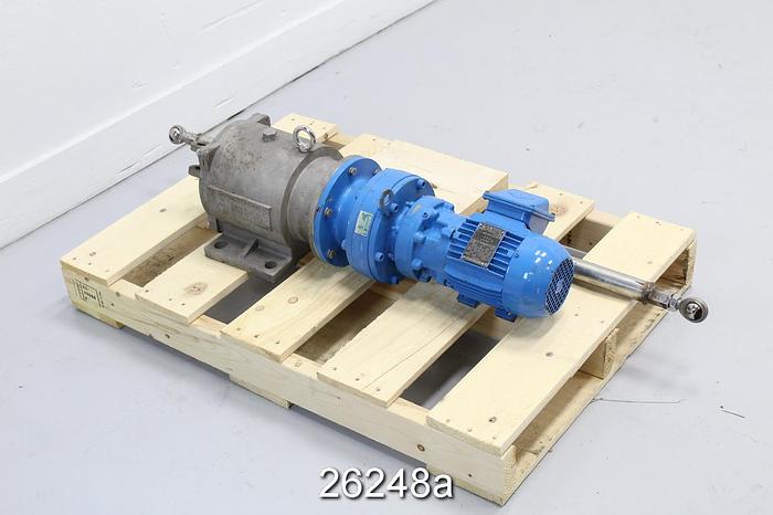 Used James Ross Limited Doctor Oscillator, With 0.5Hp Model CNVMS05-6125DBY, 493/1 Ratio #26248