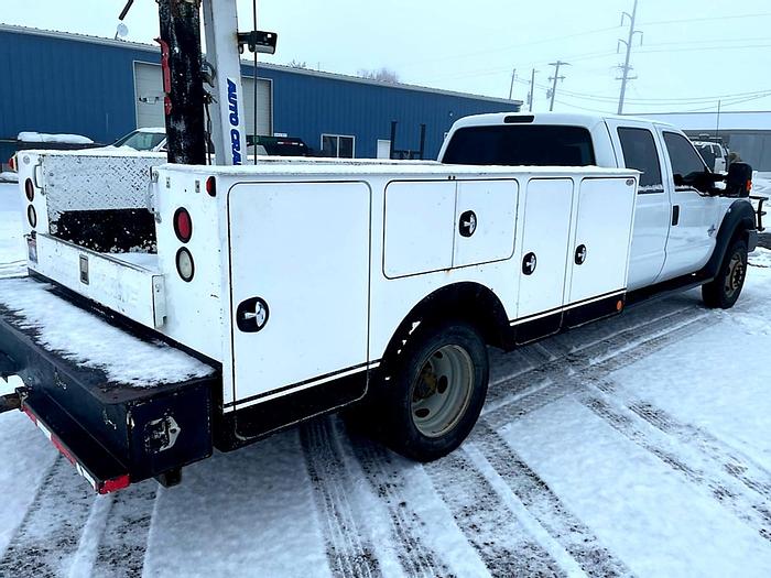Used 2016 Ford F550 Crew Cab Service Truck ** Only 75k Miles + DEF Deleted **