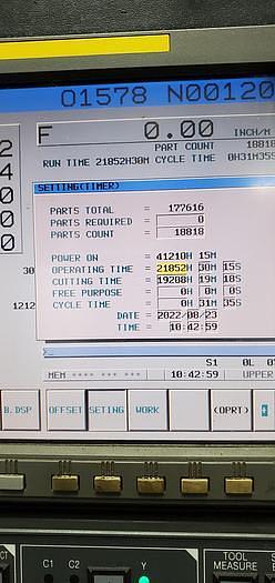 Used 2007 DOOSAN Puma TT1800SY CNC Lathe LiveTooling / C-Axis / Y-Axis / Twin Turret / Twin Spindle