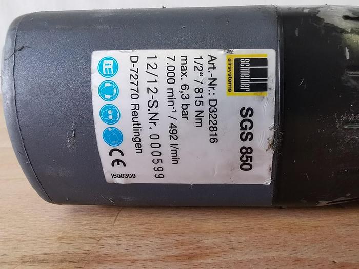 Used SCHNEIDER SGS 850 impact wrench