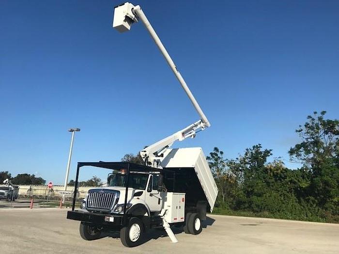 Used 2012 International 7300 4x4 Altec LRV58 63ft Forestry Truck - C50013