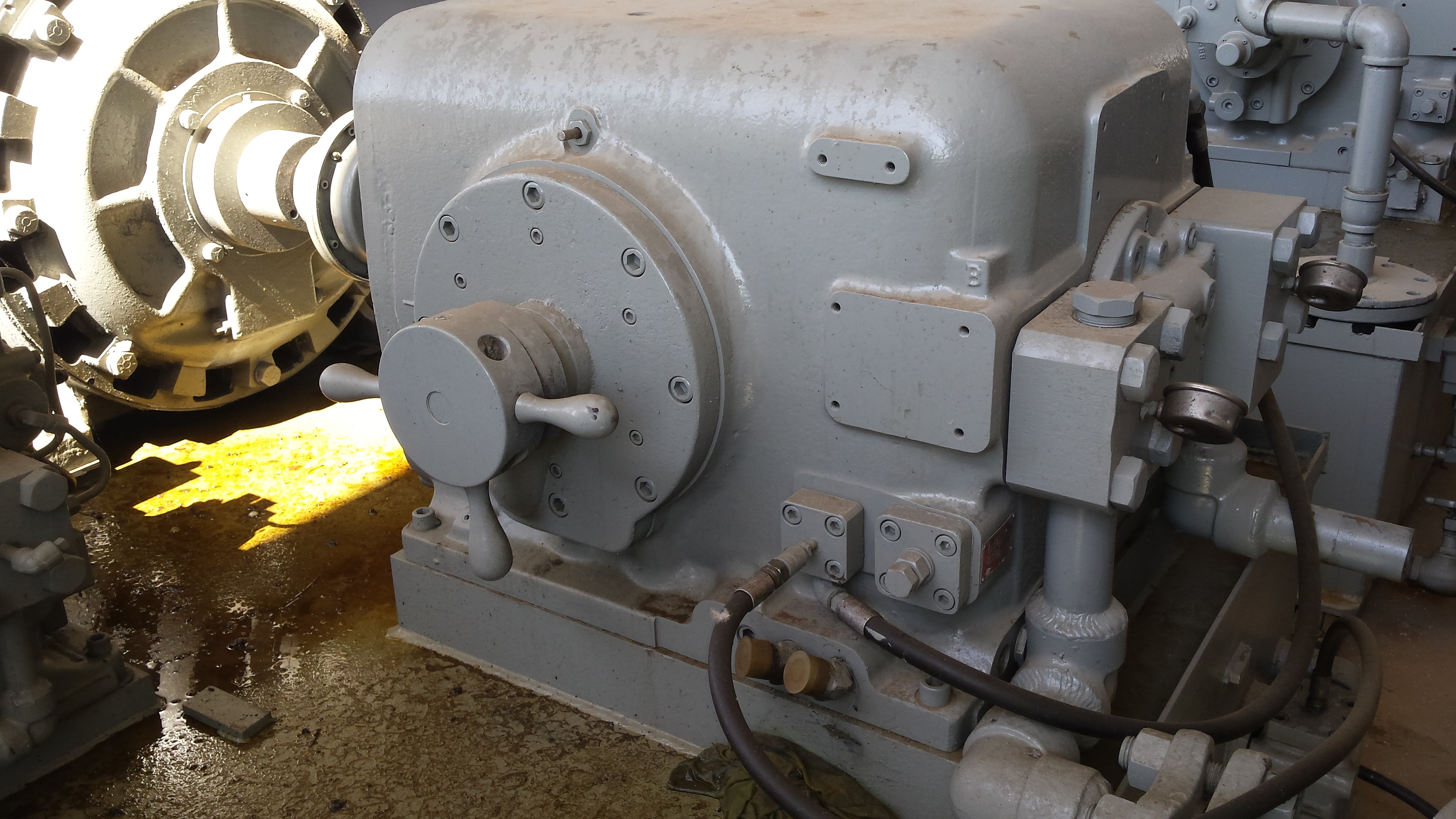 Used Used 160 HP Oilgear “D” Series Hydraulic Power Unit; With Reservoir