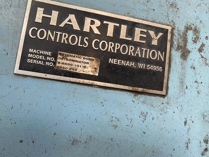 Used HARTLEY BOND DETRMINATOR