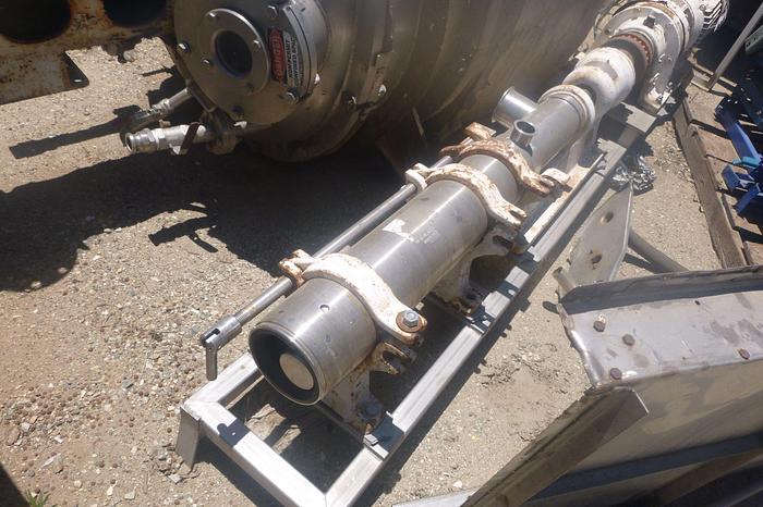 Used Pump, Moyno, 25 HP, 4", S/st, Robbin, Mdl 2FFC10HSJE #S740722