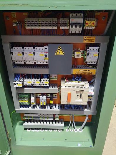 Used Kuper veneer zig-zag splicer machine, type FW/ 1200-E, year 1995